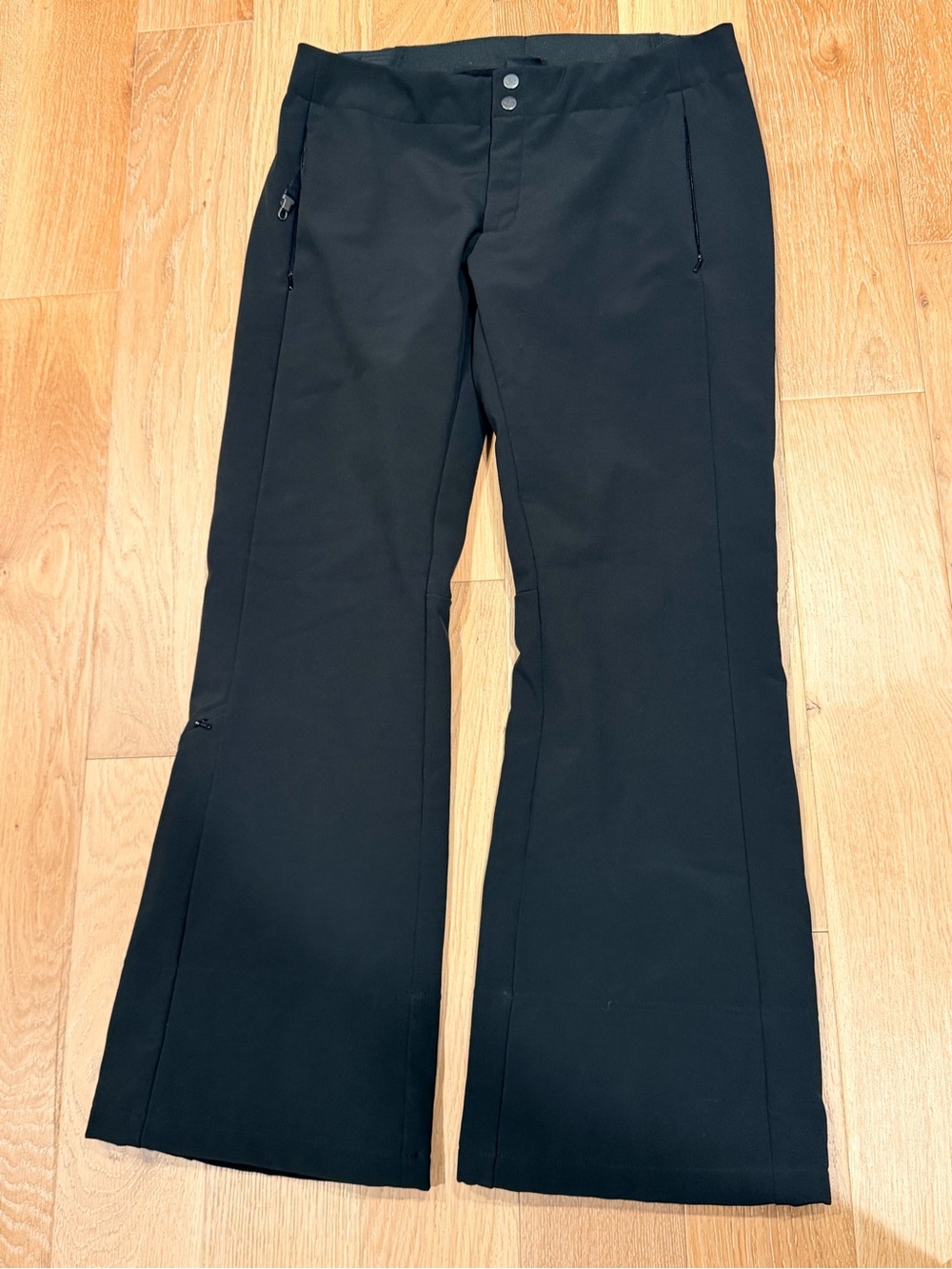 The North Face Women's Black Softshell fleece lined Snow Pants large
